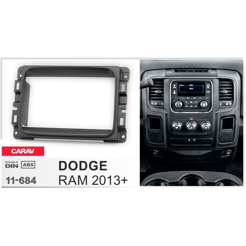 Estructura de transición para Dodge Ram Caravan 11-684.
