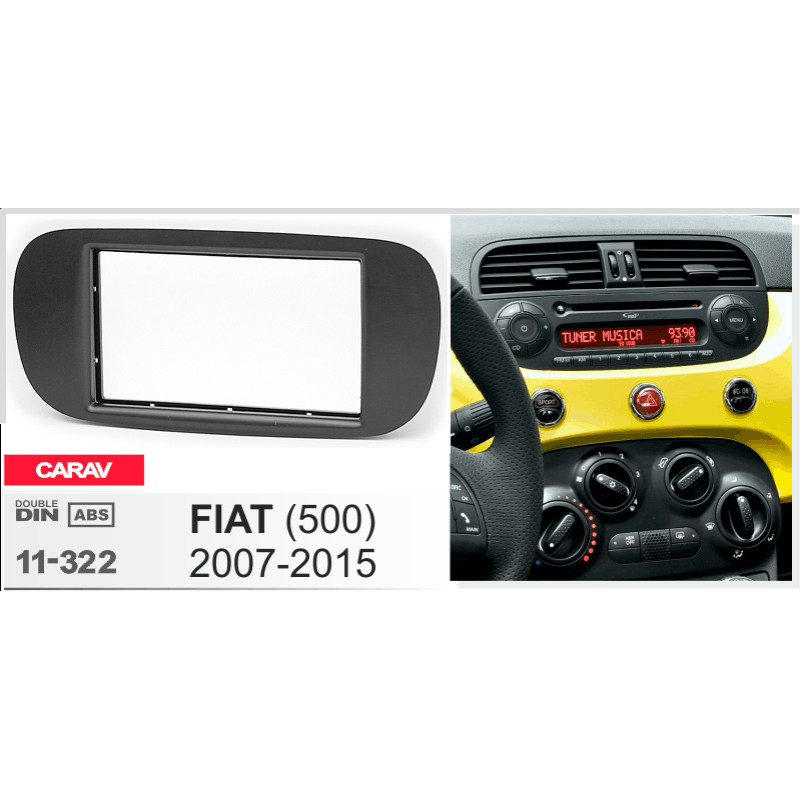 Přechodová ráma pro Fiat 500 Carav (11-322)