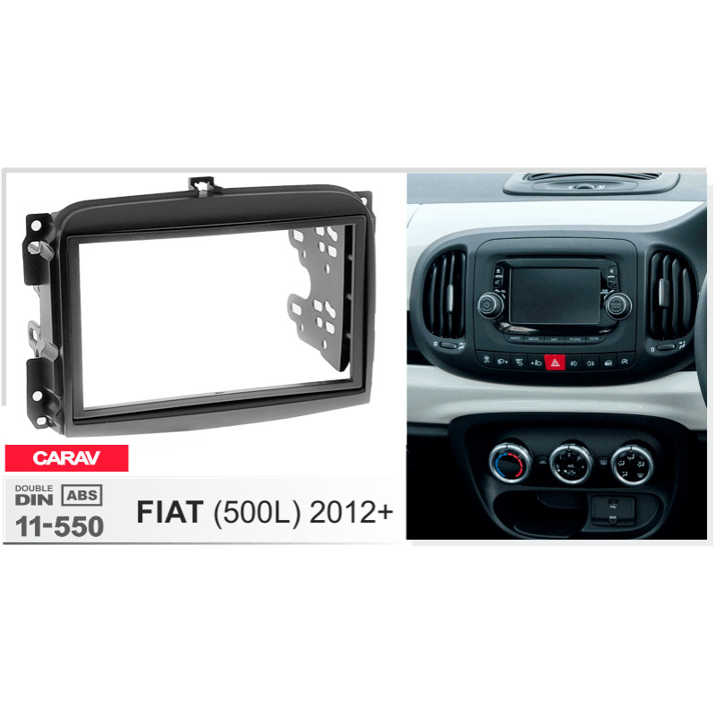 Adapter frame for Fiat 500L Carav 11-550