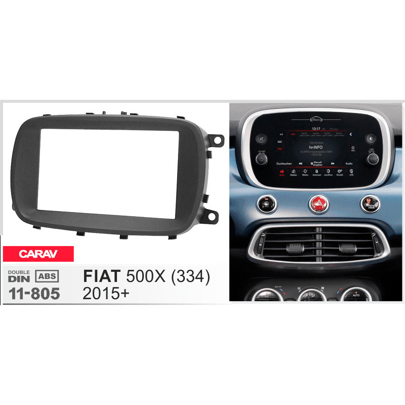Přechodový rám pro Fiat 500X Carav 11-805