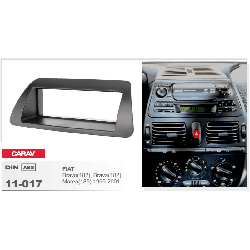 Adapter frame for Fiat Bravo, Brava, Marea Carav 11-017