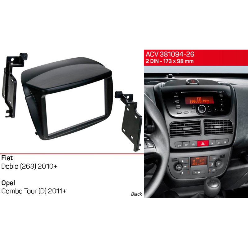 Adapter frame for Fiat Doblo ACV 381094-26