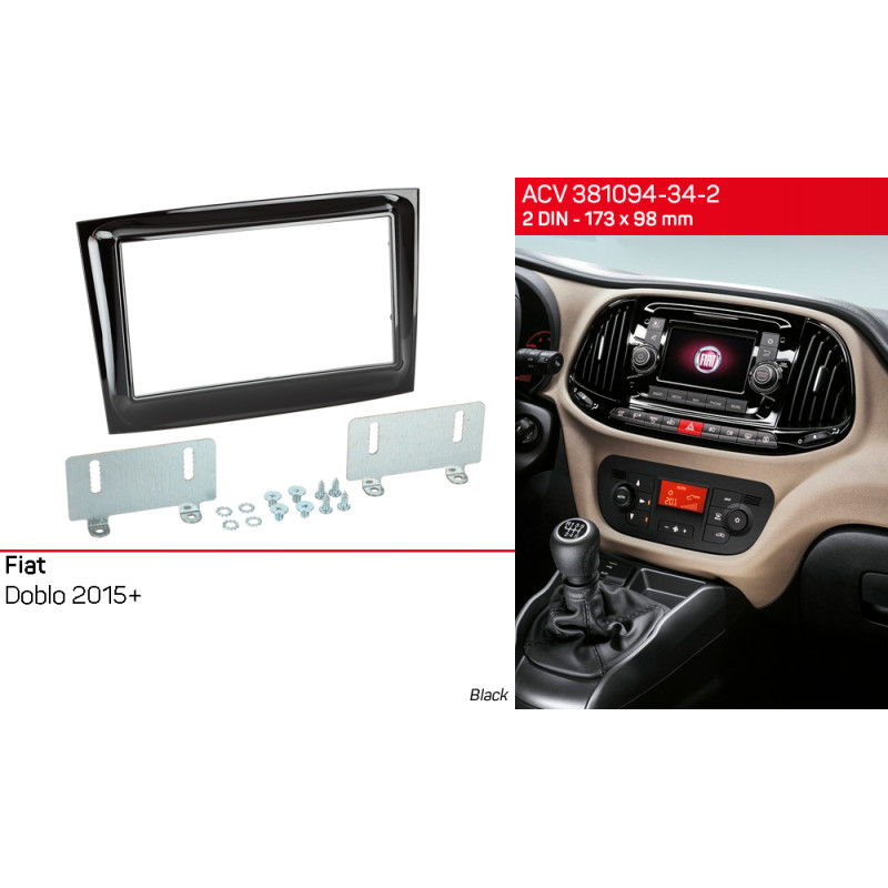 Adapter frame for Fiat Doblo ACV 381094-34-2