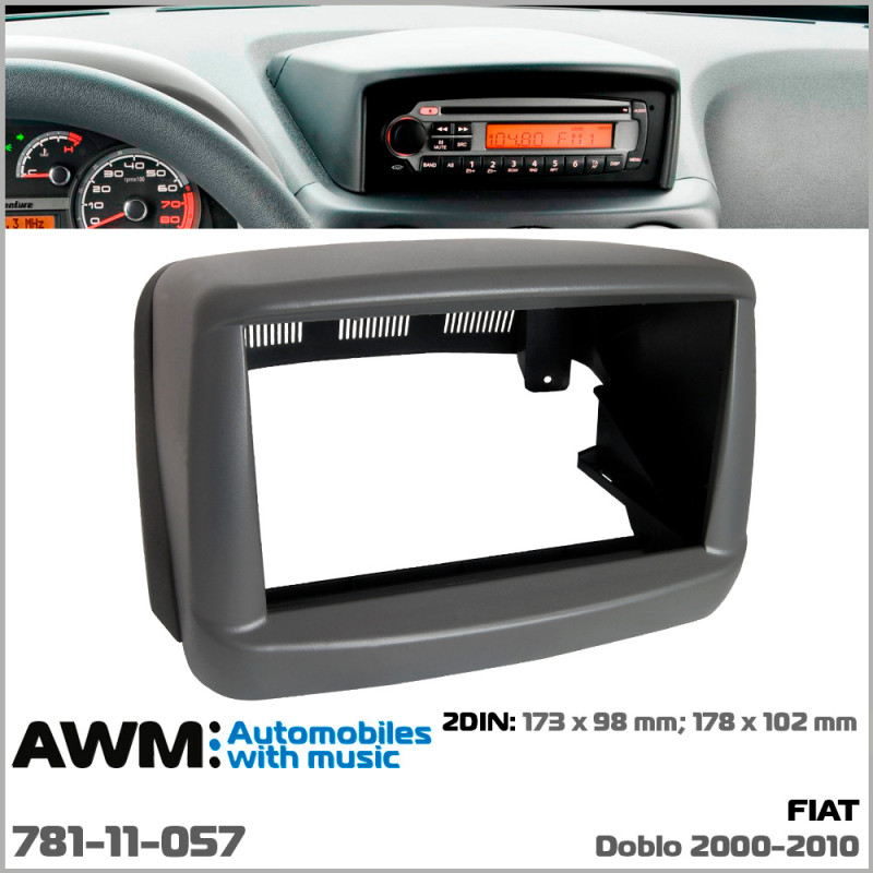 Přechodová ráma pro Fiat Doblo AWM 781-11-057