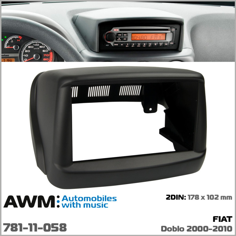 Přechodová ráma pro Fiat Doblo AWM 781-11-058