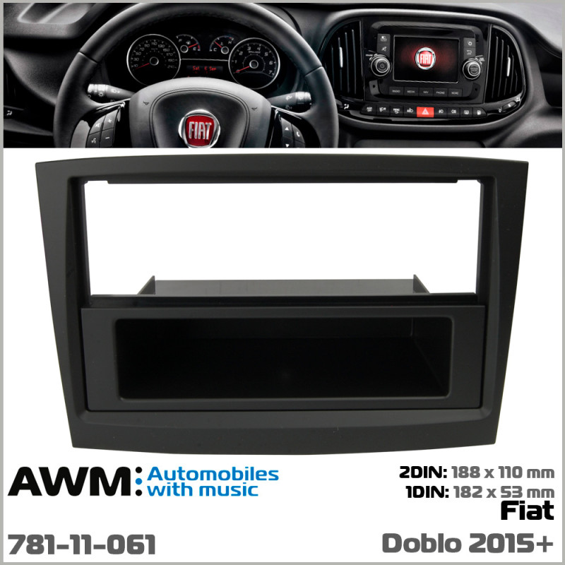 Přechodový rámeček pro Fiat Doblo (AWM) 781-11-061