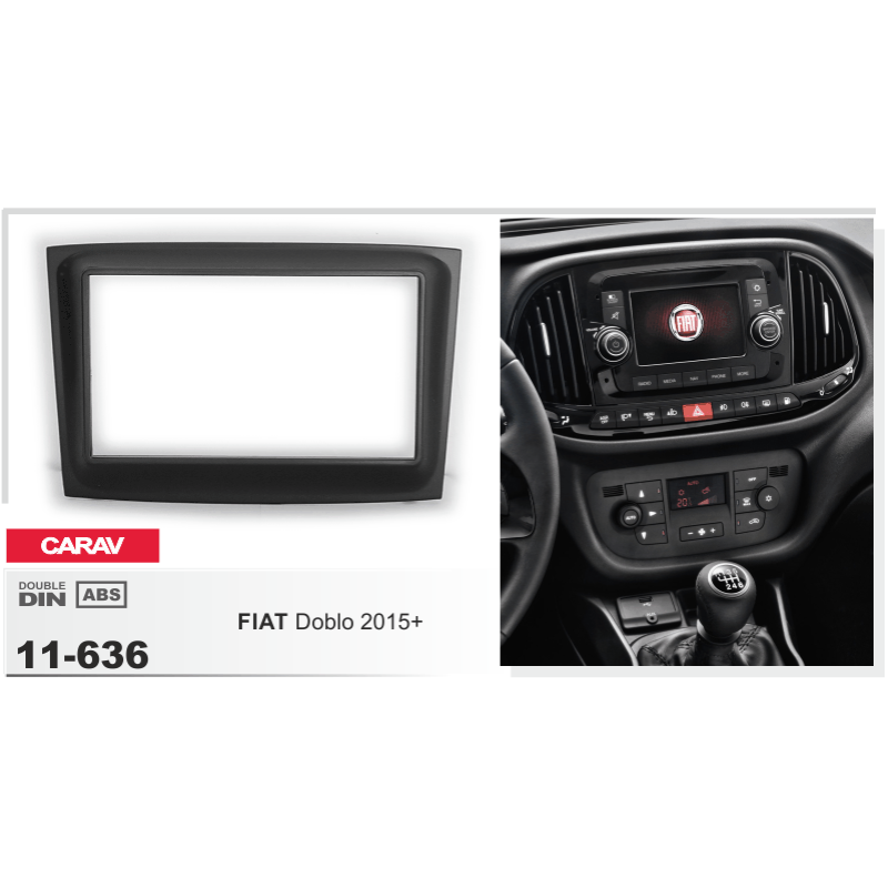 Přechodová ráma pro Fiat Doblo Carav 11-636