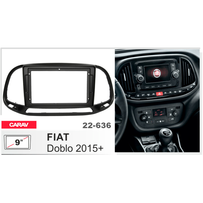 Přechodová ráma pro Fiat Doblo Carav 22-636