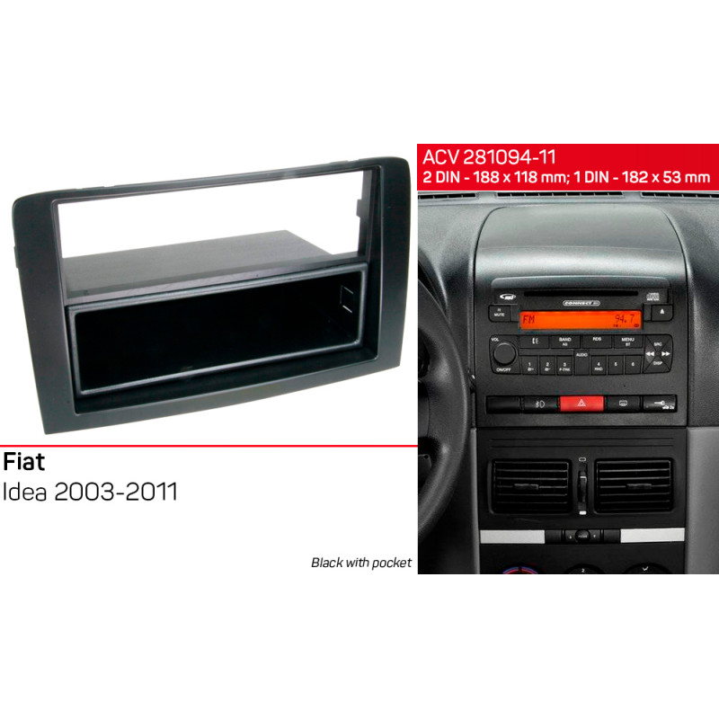 Přechodová ráma pro Fiat Idea ACV 281094-11
