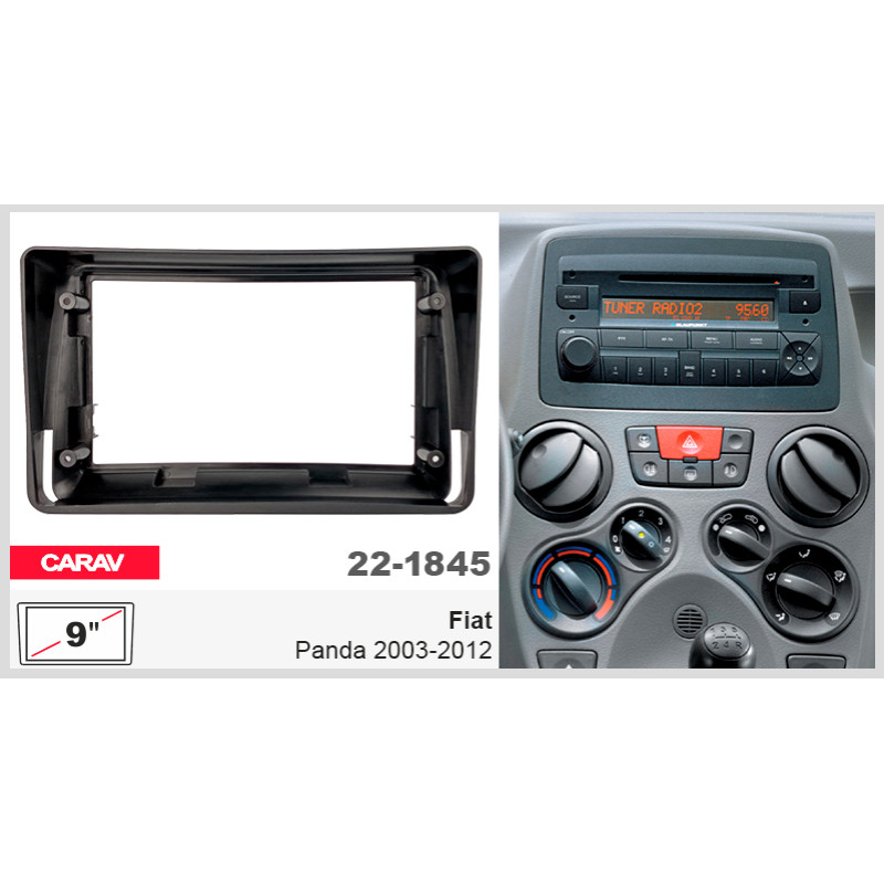 Přechodová ráma pro Fiat Panda Carav 22-1845