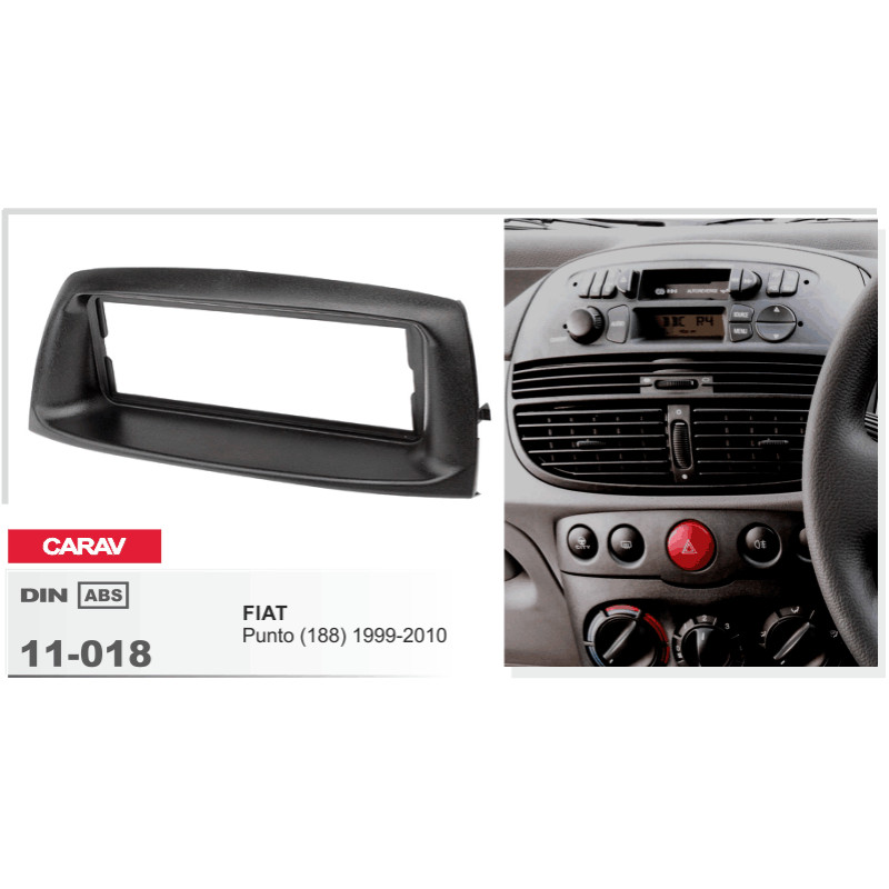 Přechodová ráma pro Fiat Punto Carav (11-018)