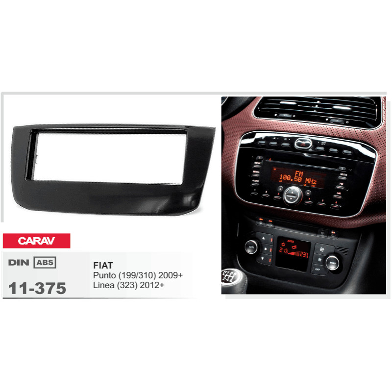 Přechodová ráma pro Fiat Punto, Linea Carav 11-375