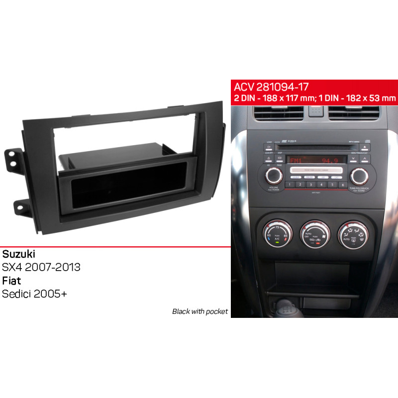 Přechodová ráma pro Fiat Sedici ACV 281094-17
