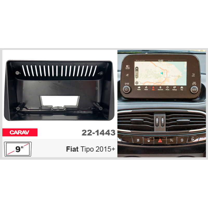 Přechodový rám pro Fiat Tipo Carav 22-1443