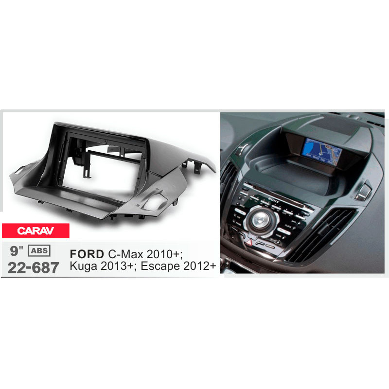 Adapter frame for Ford C-Max, Kuga, Escape Carav 22-687