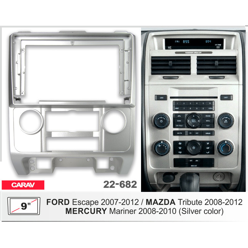 Adapter frame for Ford Escape, Mazda Tribute Carav 22-682