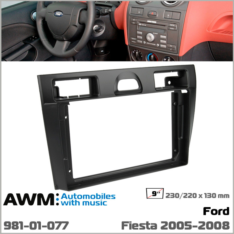 Adapter frame for Ford Fiesta AWM 981-01-077