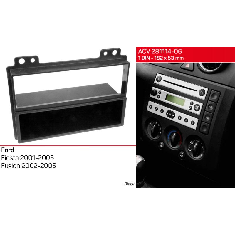 Adapter frame for Ford Fiesta, Fusion ACV 281114-06