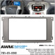 Adapter frame for Ford Focus, Mondeo, S-Max, C-Max, Galaxy, Kuga AWM 781-01-090