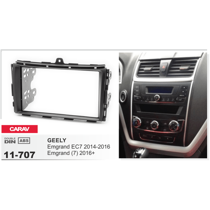 Adapter frame for Geely Emgrand Carav 11-707