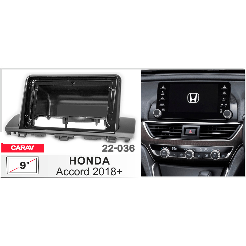 Adapter frame for Honda Accord Carav 22-036