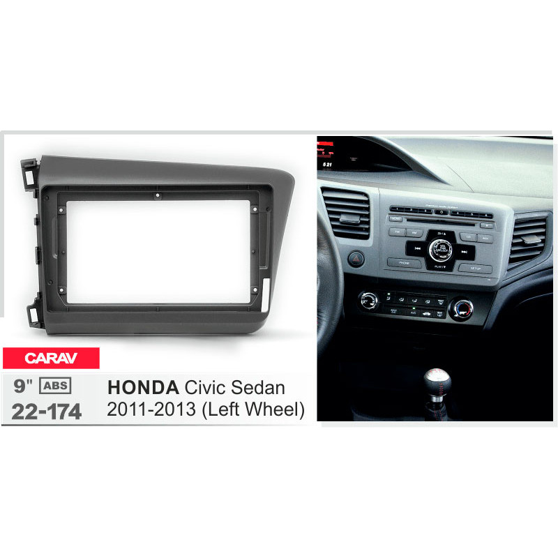 Adapter frame for Honda Civic Carav 22-174
