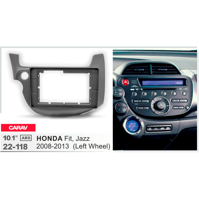 Adapter frame for Honda Fit, Jazz Carav 22-118