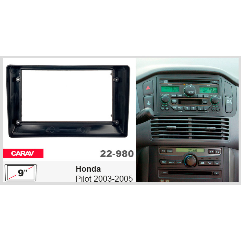 Adapter frame for Honda Pilot Carav 22-980