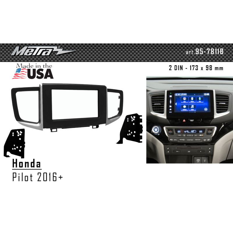 Adapter frame for Honda Pilot Metra 95-7811B