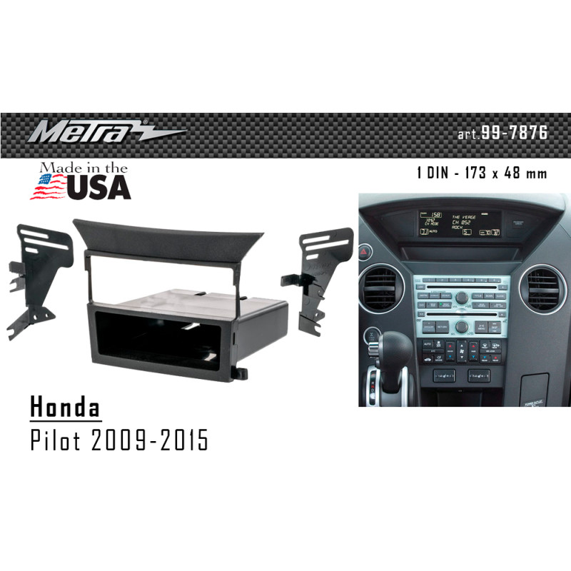Adapter frame for Honda Pilot Metra 99-7876