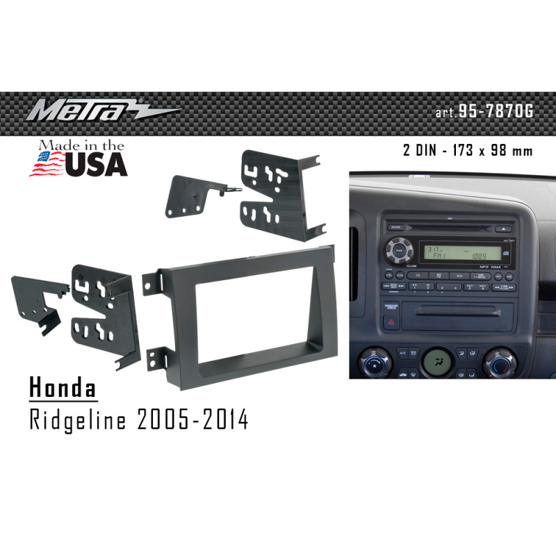 Adapter frame for Honda Ridgeline Metra 95-7870G
