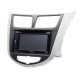 Adapter frame for Hyundai Accent, Solaris Carav 11-105