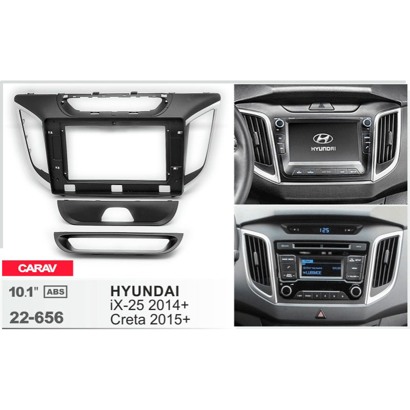Adapter frame for Hyundai Creta Carav 22-656