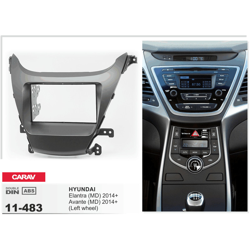 Ramka przejściowa do Hyundai Elantra, Avante Carav 11-483