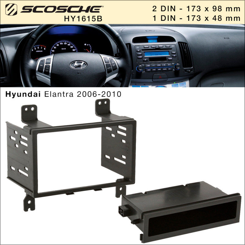 Übergangsrahmen für Hyundai Elantra (Scosche HY1615B)
