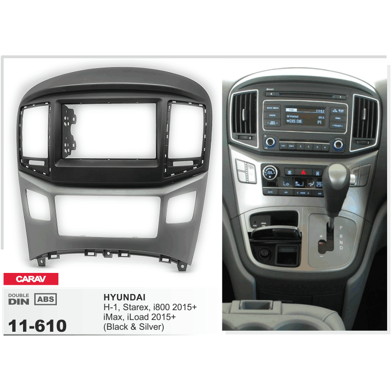 Přechodový rám pro Hyundai H-1, Grand Starex Carav 11-610