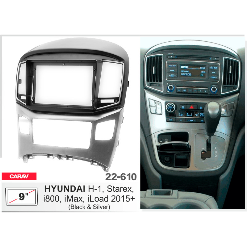 Přechodová ráma pro Hyundai H-1, Grand Starex Carav 22-610
