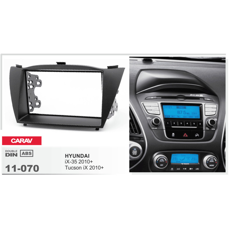 Transición de marco para Hyundai ix35, Tucson Carav 11-070.