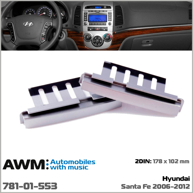 Adapter frame for Hyundai Santa Fe AWM 781-01-553