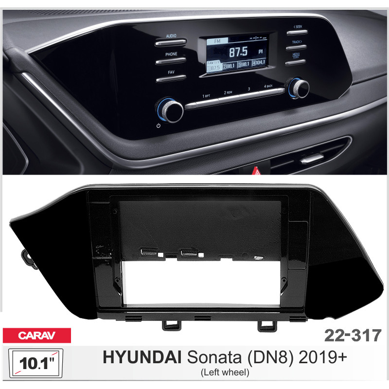 Ramka przejściowa do Hyundai Sonata (DN8) Carav 22-317