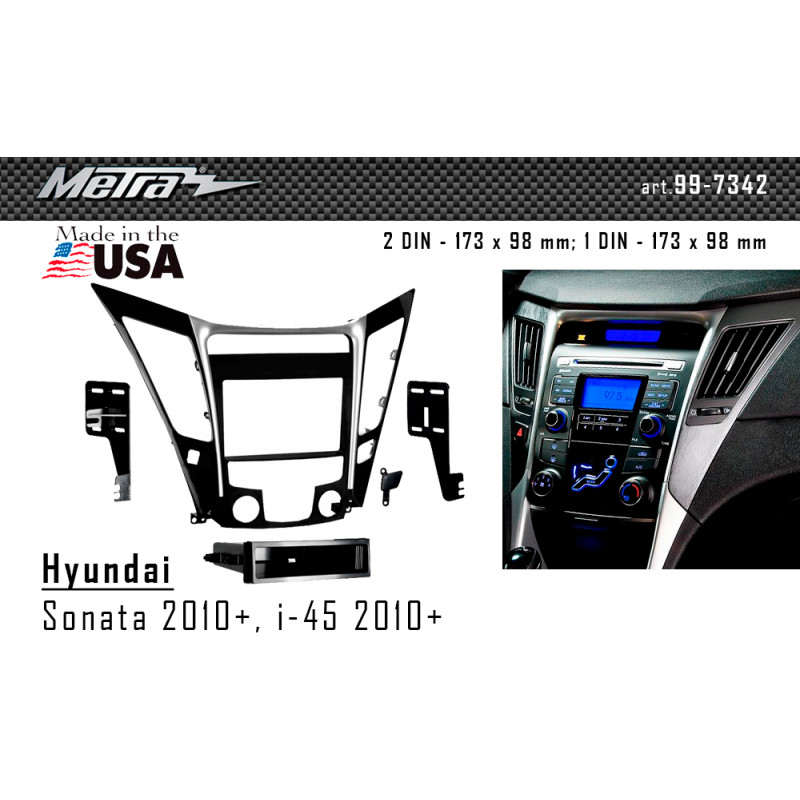 Ramka przejściowa do Hyundai Sonata (YF) – Metra 99-7342.