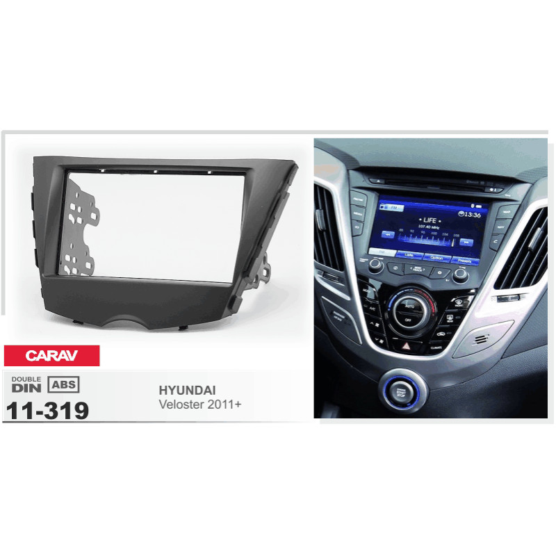 Estructura de transición para Hyundai Veloster Carav (2011-2021).