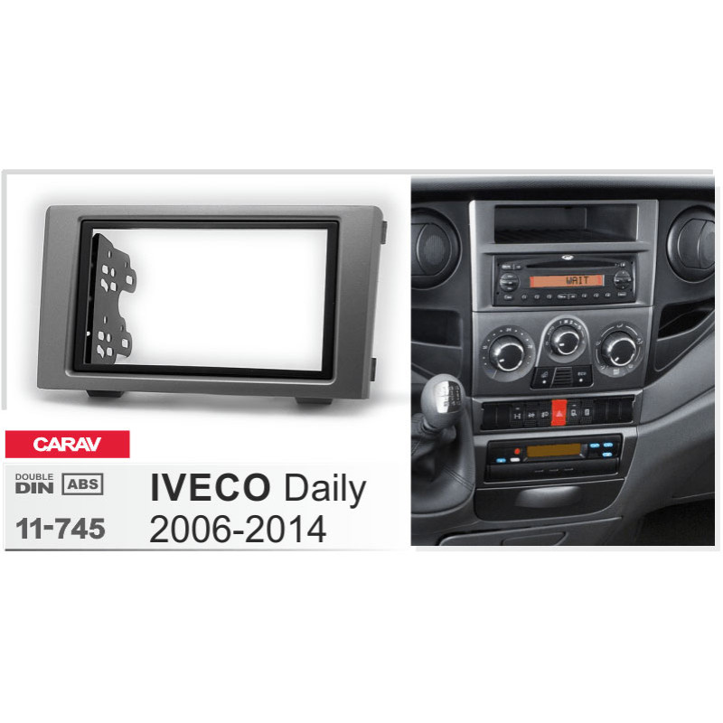Adapter frame for Iveco Daily Carav 11-745