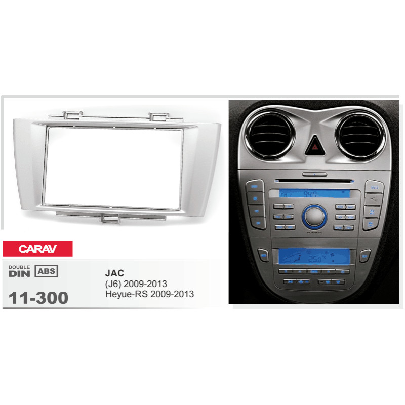 Adapter frame for JAC J6 Carav 11-300