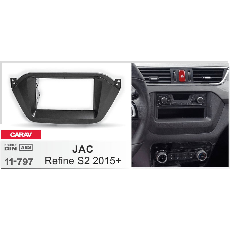 Adapter frame for JAC Refine S2 Carav 11-797