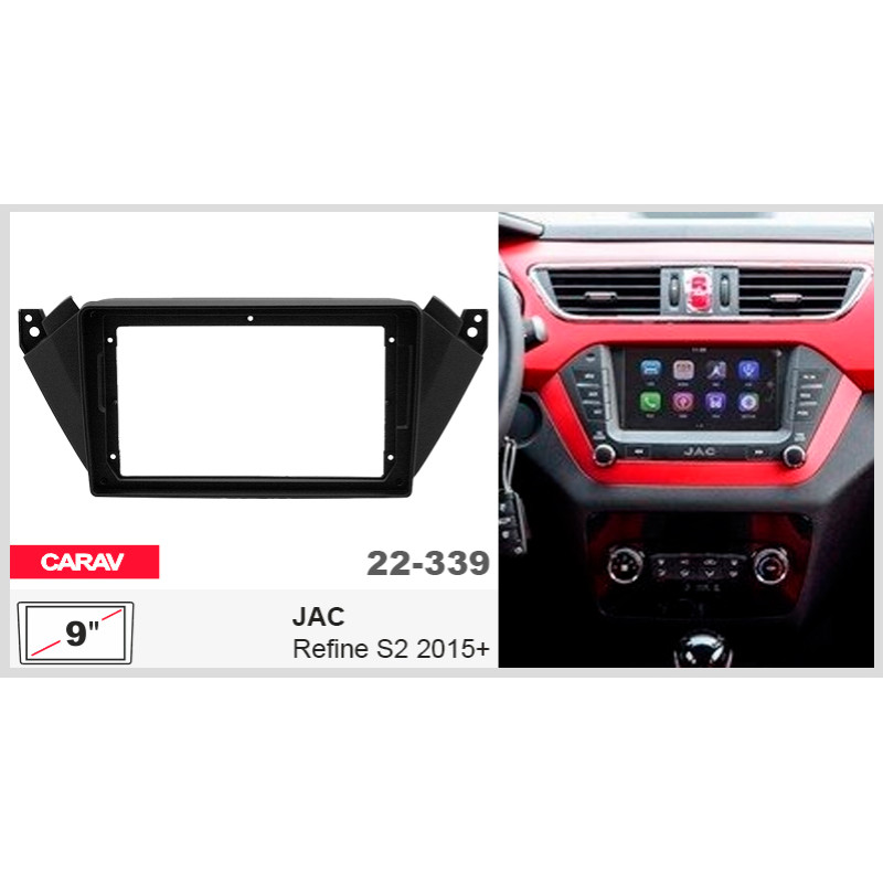 Adapter frame for JAC Refine S2 Carav 22-339
