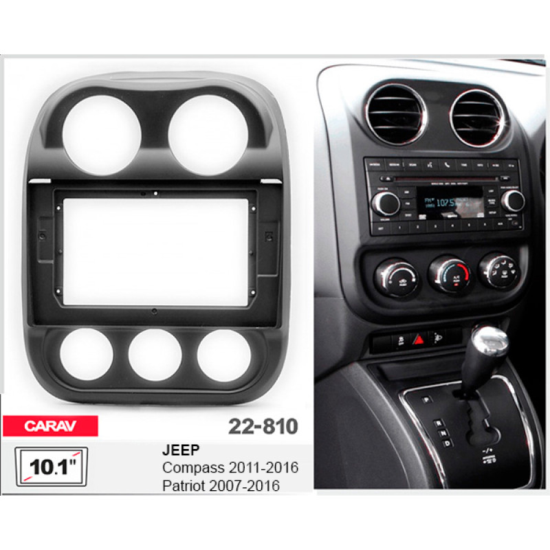 Ramka przejściowa do Jeep Compass, Patriot Carav 22-810