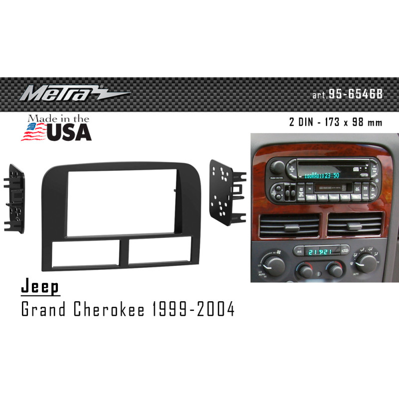 Přechodový rámeček pro Jeep Grand Cherokee Metra 95-6546B