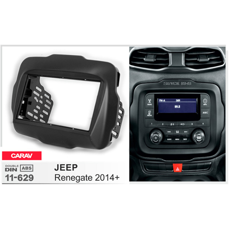Ramka przejściowa do Jeepa Renegade Carav 11-629