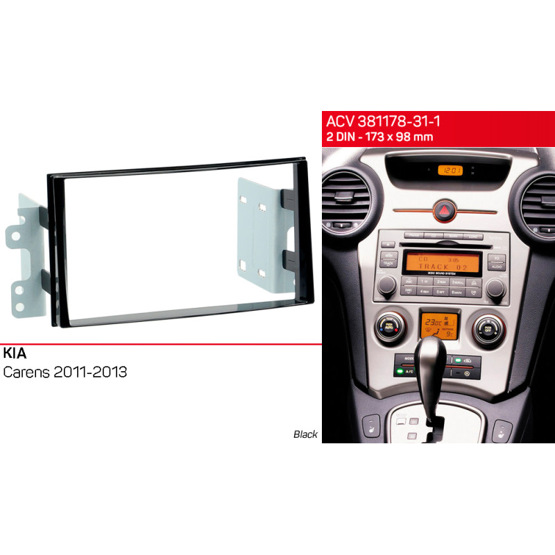 Adapter frame for KIA Carens ACV 381178-31-1
